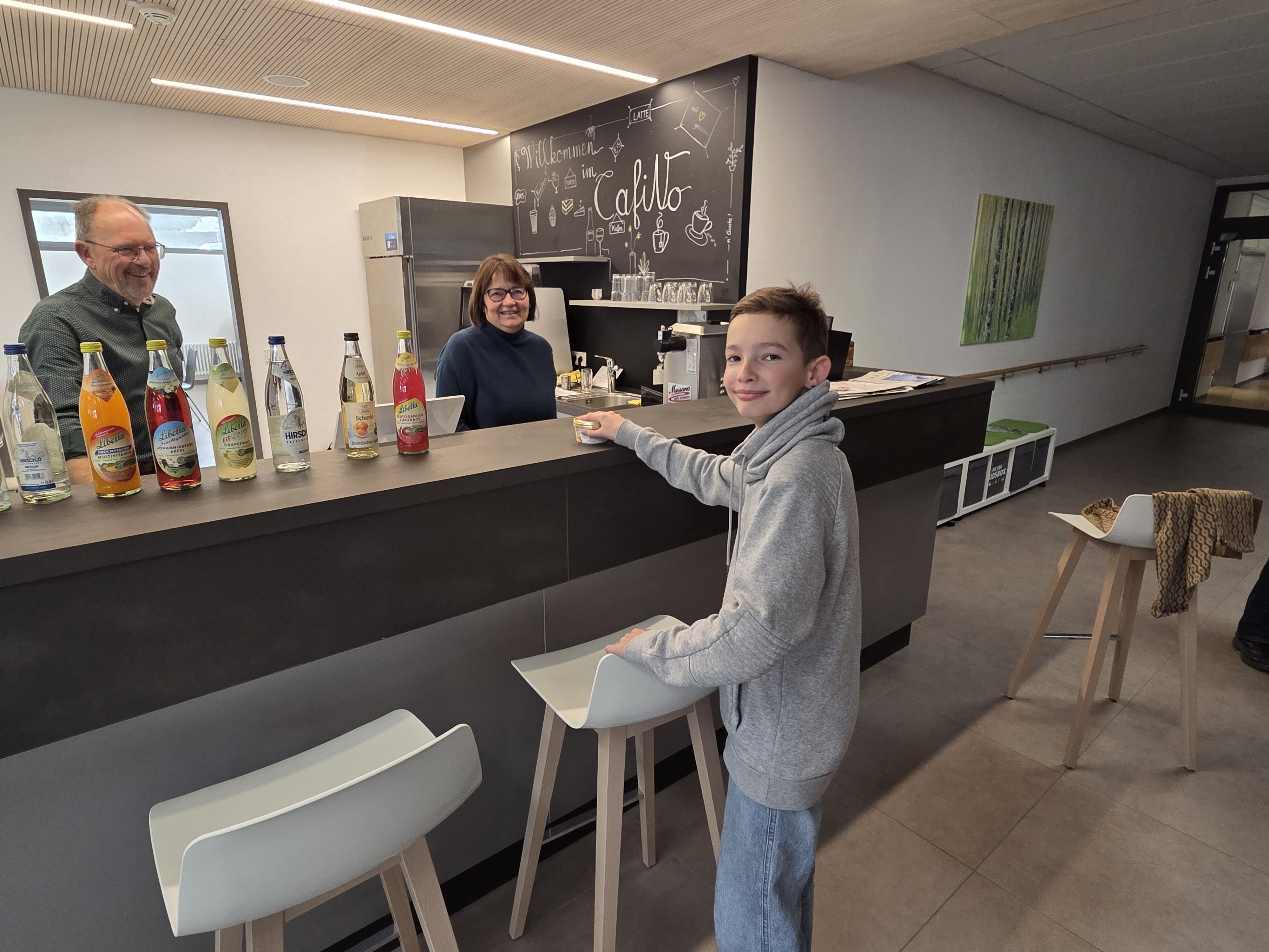 Unser CafiNo steht auch für Ihre nächste Feier zur Verfügung