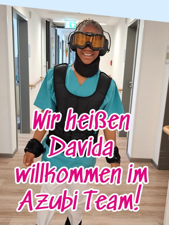 Auszubildende Davida Kamdem Tamassa startet ihre Ausbildung im ESH